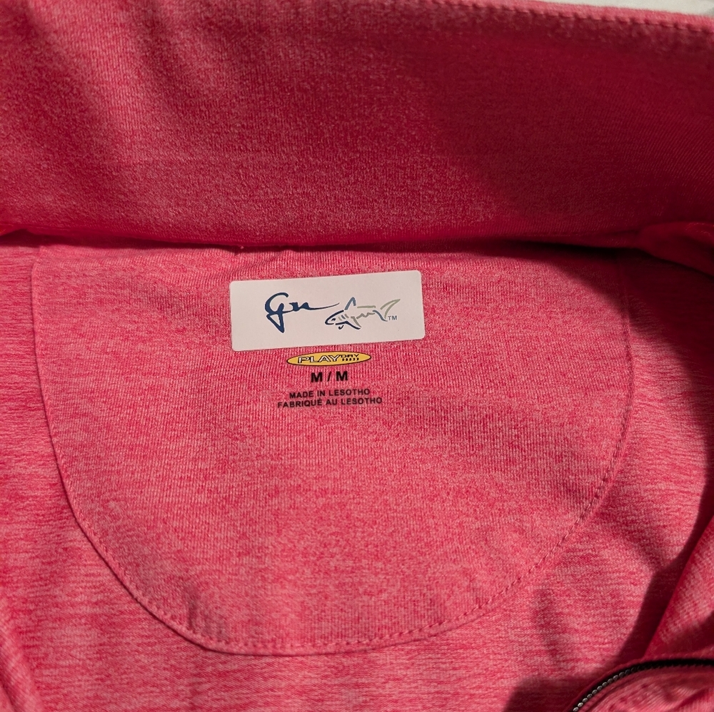 Pink Women's Quarter Zip - Picture 3 of 6
